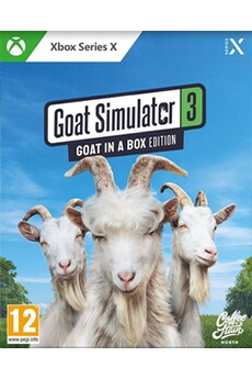 Goat Simulator 3 - Goat in a Box Edition Collector Xbox Series X Très bon état - Coffee Stain Studios reconditionné disponible sur Darty
