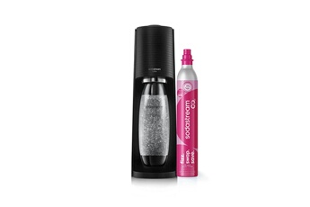 TERRA Noire + 1 bouteille compatible Lave Vaisselle Bon état - SodaStream reconditionné disponible sur Darty
