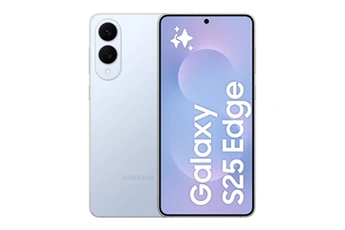 Galaxy S25 Edge 5G 256 Go Bleu Bon état - Samsung reconditionné disponible sur Darty