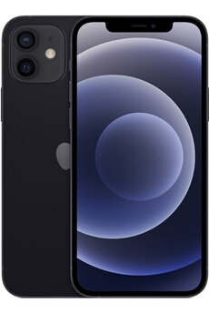 IPHONE 12 256Go Noir 5G Bon état - Apple reconditionné disponible sur Darty
