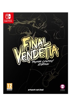 Acheter Final Vendetta Super Limited Edition Nintendo SWITCH Très bon état - 49,95 € Final Vendetta Super Limited Edition Nintendo SWITCH Très bon état - N/A reconditionné disponible sur Darty