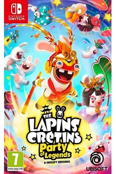Les lapins crétins : Party of Legends Nintendo Switch Bon état - Ubisoft reconditionné disponible sur Darty