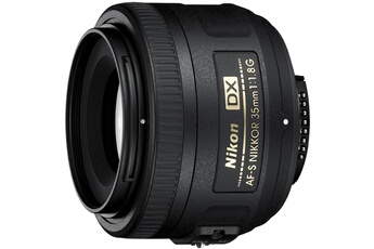 Acheter AF-S DX 35 MM F/1,8G Bon état - 154,00 € AF-S DX 35 MM F/1,8G Bon état - Nikon reconditionné disponible sur Darty