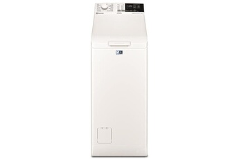 PerfectCare 600 EW6T3366AZ - Machine à laver - largeur : 40 cm - profondeur : 60 cm - hauteur : 89 cm - chargement par le dessus - 42 litres - 6 kg - Bon état - Electrolux reconditionné disponible sur Darty