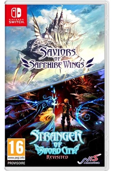 Acheter Saviors of Sapphire Wings/Stranger of Sword City Revisited Nintendo Switch Très bon état - 49,99 € Saviors of Sapphire Wings/Stranger of Sword City Revisited Nintendo Switch Très bon état - NIS America reconditionné disponible sur Darty