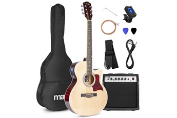 Acheter Max Showkit - Guitare Electro-Acoustique Pack Débutant Ampli 40 Watts - Couleur Erable Très bon état - 131,67 € Max Showkit - Guitare Electro-Acoustique Pack Débutant Ampli 40 Watts - Couleur Erable Très bon état - N/A reconditionné disponible sur Darty