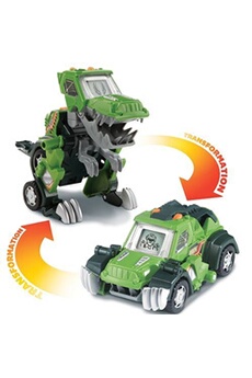 Véhicule transformable interactif Switch et Go Dinos Drex Super T-Rex Jeep Bon état - VTech reconditionné disponible sur Darty