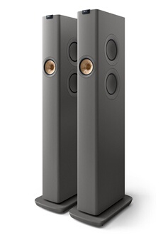 LS60W Gris (paire) Bon état - KEF reconditionné disponible sur Darty
