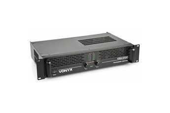 VXA-1200 Amplificateur Professionnel, 2x 600 Watts, Connexion en Pont Très bon état - Vonyx reconditionné disponible sur Darty