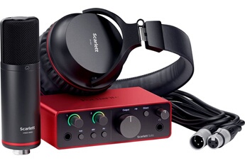 Scarlett Solo Studio G4 Interfaces Audio USB Bon état - Focusrite reconditionné disponible sur Darty