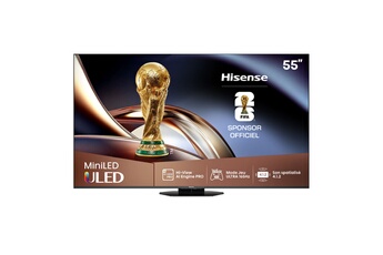 Mini LED 55U8Q 139 cm 2025 Bon état - Hisense reconditionné disponible sur Darty