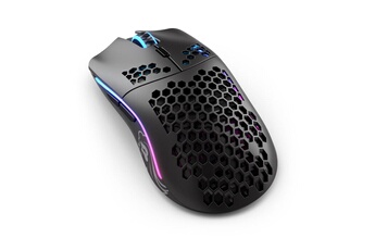 Glorious Model O - Souris - 6 boutons - sans fil - 2.4 GHz - récepteur sans fil USB - noir mat Bon état - Glorious PC Gaming Race reconditionné disponible sur Darty