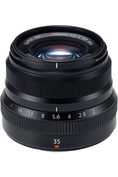 Acheter FUJINON XF 35MM F/2 R WR NOIR Bon état - 339,99 € FUJINON XF 35MM F/2 R WR NOIR Bon état - Fujifilm reconditionné disponible sur Darty