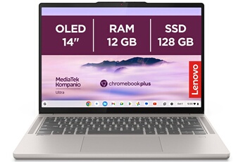 Acheter Chrome 14M9610 14"" MediaTek Kompanio Ultra 910 12 Go RAM 128 Go SSD Coquillage Très bon état - 449,99 € Chrome 14M9610 14"" MediaTek Kompanio Ultra 910 12 Go RAM 128 Go SSD Coquillage Très bon état - Lenovo reconditionné disponible sur Darty