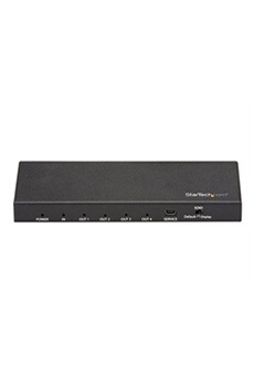 Répartiteur HDMI à 4 ports - 4K 60 Hz (ST124HD202) - Répartiteur vidéo/audio - 4 x HDMI - de bureau Bon état - StarTech.com reconditionné disponible sur Darty