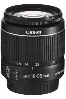 EF-S 18-55MM F/3.5-5.6 État correct - Canon reconditionné disponible sur Darty