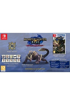 Monster Hunter Rise Edition Collector Switch Très bon état - Nintendo reconditionné disponible sur Darty