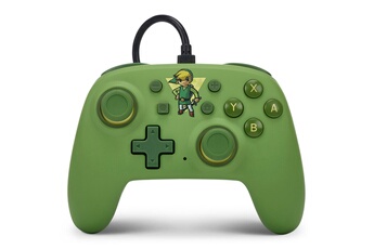 Manette filaire Nano Toon Link pour Nintendo Switch Bon état - PowerA reconditionné disponible sur Darty