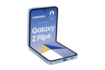 GALAXY Z FLIP6 512Go BLEU 5G Bon état - Samsung reconditionné disponible sur Darty