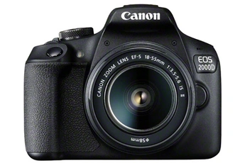 EOS 2000D + EF-S 18-55 IS II Très bon état - Canon reconditionné disponible sur Darty