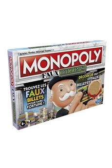 Acheter Jeu classique Monopoly Faux Billets Très bon état - 22,95 € Jeu classique Monopoly Faux Billets Très bon état - Hasbro Gaming reconditionné disponible sur Darty