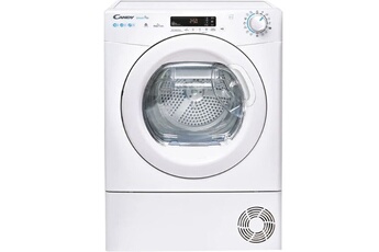 - Sèche-linge Ouverture frontale 3, CSOEH10A2DE-S, Blanc, L:59.6cm, H:85cm, P:60.7cm, Classe énergétique : A++ Très bon état - Candy reconditionné disponible sur Darty