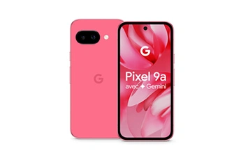 Acheter Pixel 9a 6,3"" 5G Double SIM 128 Go Rose Pivoine Bon état - 343,50 € Pixel 9a 6,3"" 5G Double SIM 128 Go Rose Pivoine Bon état - Google reconditionné disponible sur Darty