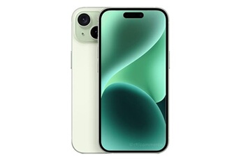 Apple iPhone 15 6,1'' 128 Go vert Reconditionnné avec Batterie neuve Bon état - N/A reconditionné disponible sur Darty