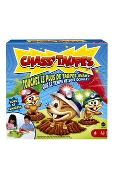 Jeu d'adresse Chasse-taupes Bon état - Mattel reconditionné disponible sur Darty