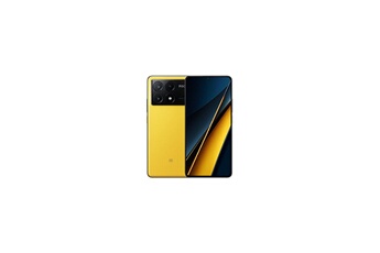 Smartphone POCO X6 Pro 5G Double SIM 6.67"" 256 Go Jaune État correct - Xiaomi reconditionné disponible sur Darty