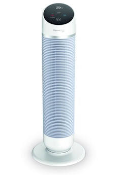 Silent Comfort HQ8120F0 - Chauffage soufflant - tour - blanc Très bon état - Rowenta reconditionné disponible sur Darty
