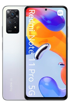 REDMI NOTE 11 PRO 128GO BLANC 5G État correct - Xiaomi reconditionné disponible sur Darty