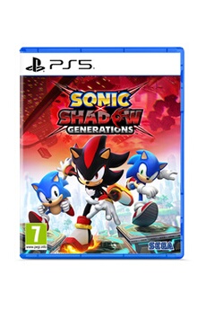 Sonic x Shadow Generations PS5 Très bon état - N/A reconditionné disponible sur Darty