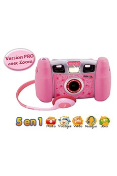 Acheter KidiZoom Pro 5 en 1 Rose État correct - 34,95 € KidiZoom Pro 5 en 1 Rose État correct - VTech reconditionné disponible sur Darty