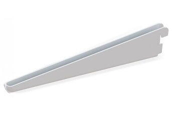 Console U double entraxe 32mm blanche 370mm - MONIN - 527840 Bon état - N/A (Monin Quincaillerie n'est pas une reconditionné disponible sur Darty