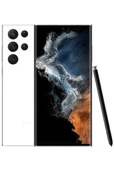 Galaxy S22 Ultra - 5G smartphone - double SIM - RAM 8 Go / Mémoire interne 128 Go - OLED display - 6.8"" - 3088 x 1440 pixels (120 Hz) - 4x caméras État correct - Samsung reconditionné disponible sur Darty