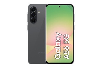 Acheter Galaxy A56 5G IA 256 GB Graphite Bon état - 352,00 € Galaxy A56 5G IA 256 GB Graphite Bon état - Samsung reconditionné disponible sur Darty