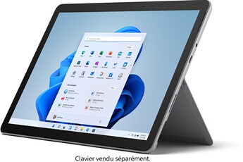 Acheter Surface Go 3 10.5"" Ecran tactile Intel Pentium Gold 4 Go RAM 64 Go eMMC Platine État correct - 199,00 € Surface Go 3 10.5"" Ecran tactile Intel Pentium Gold 4 Go RAM 64 Go eMMC Platine État correct - Microsoft reconditionné disponible sur Darty