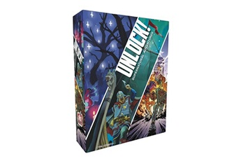 Jeu d'escape game Unlock Supernatural adventures Bon état - Asmodee reconditionné disponible sur Darty