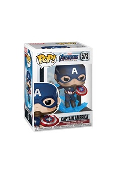 Figurine Pop Captain America Très bon état - Funko reconditionné disponible sur Darty