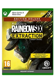 Acheter Rainbow Six : Extraction Edition Deluxe Xbox Series X Bon état - 13,78 € Rainbow Six : Extraction Edition Deluxe Xbox Series X Bon état - Ubisoft reconditionné disponible sur Darty