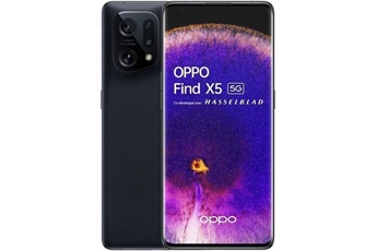 Acheter Smartphone Find X5 256Go 5G Noir 2022 Bon état - 211,00 € Smartphone Find X5 256Go 5G Noir 2022 Bon état - Oppo reconditionné disponible sur Darty