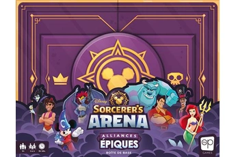 Acheter Jeu de stratégie Disney Sorcerer's Arena Alliances Epiques Bon état - 25,99 € Jeu de stratégie Disney Sorcerer's Arena Alliances Epiques Bon état - Asmodee reconditionné disponible sur Darty