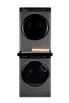 HASTKU10FB - Kit de superposition noir Bon état - Haier reconditionné disponible sur Darty