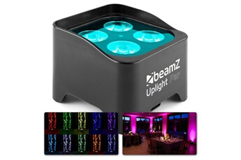 Acheter BeamZ BBP90 Projecteur d'Ambiance sur Batterie - Noir, 4 x 4 Watts RGB-UV, Autonomie 20H, Câble DMX Inclus Très bon état - 88,95 € BeamZ BBP90 Projecteur d'Ambiance sur Batterie - Noir, 4 x 4 Watts RGB-UV, Autonomie 20H, Câble DMX Inclus Très bon état - N/A reconditionné disponible sur Darty
