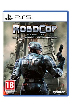 Acheter Robocop : Rogue City - Unfinished Business PS5 Bon état - 22,99 € Robocop : Rogue City - Unfinished Business PS5 Bon état - Nacon reconditionné disponible sur Darty