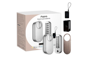 Kit Clavier Smart Lock U200 Matter (Over Thread) - Argent Bon état - Aqara reconditionné disponible sur Darty