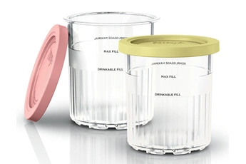 Acheter Lot de 2 pots compatibles avec CREAMI DELUXE NC501EU Bon état - 20,99 € Lot de 2 pots compatibles avec CREAMI DELUXE NC501EU Bon état - Ninja reconditionné disponible sur Darty