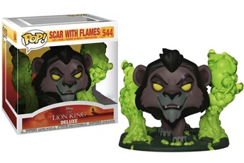 Figurine Funko Pop! N°544 - Le Roi Lion - Scar Avec Des Flammes Bon état - Funko Pop reconditionné disponible sur Darty