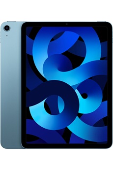 IPAD AIR 10,9"" PUCE APPLE M1 256 GO BLEU Wi-Fi 5EME GENERATION 2022 État correct - Apple reconditionné disponible sur Darty